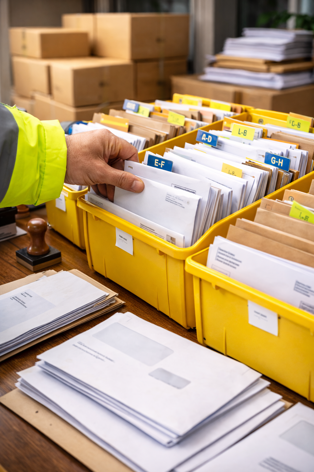 Clasificación de correspondencia