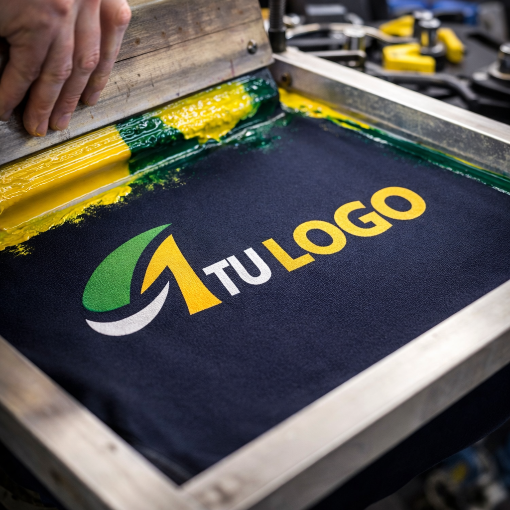 Serigrafía en ropa laboral