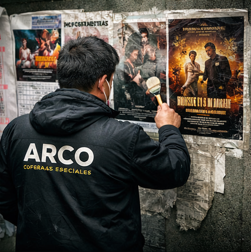 Colocación de carteles